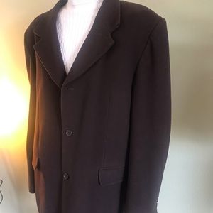 “NEW ARRIVALS” Men’s LEONARDI COLLEZIONI Brown Coat In Size M